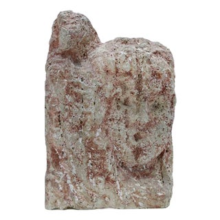 Sirio Pellegrini, Head, Marble Sculpture, 1960s For Sale