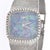 Vintage Longines 1973 watch features a spectacular mosaic black opal inlay dial with 44 round brilliant diamonds totaling...