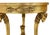 Neoclassical Mid-Century Neo-Classical Style Italian Carved Giltwood Side Tables W/ Rams - Pair For Sale - Image 3 of 6
