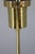 Metal Art Deco Brass and Opaline Glass Pendant, Czechoslovakia, 1930s For Sale - Image 7 of 11