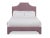 Casa Cosima Kit King Bedframe, Plum Linen For Sale - Image 4 of 4