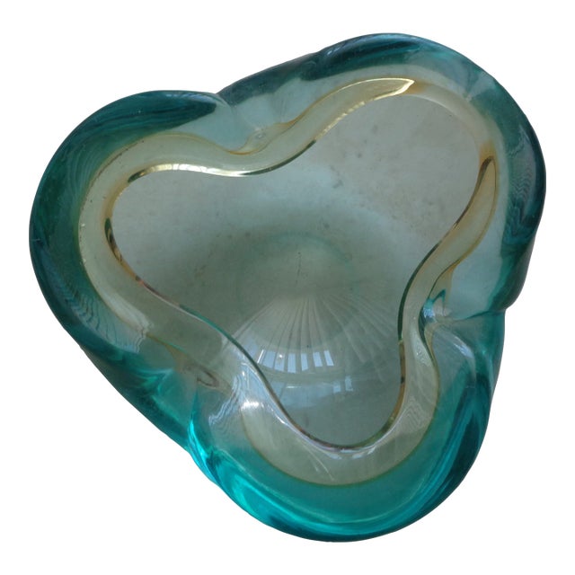 Mid-Century Glass Bowl For Sale