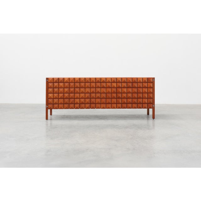 An exceptionally rare “Saphir” sideboard designed by Christophe Gevers for De Coene Frères in 1962 — one of only three...