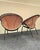 Animal Skin Mid-Century Modern Suede Ballon Lounge Chairs by Hans Olsen for Lusch & Co., 1950s, Set of 2 For Sale - Image 7 of 15
