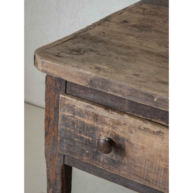 Brown Counter with Drawers, Northern Italy For Sale - Image 8 of 15