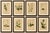Title: Antique Alpine Speedwell and Wulfenia Botanical Prints, Set of 8, 1897 : A charming and beautifully matched set of...