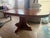 2020s Round Oak Pedestal Dining Table For Sale - Image 5 of 7