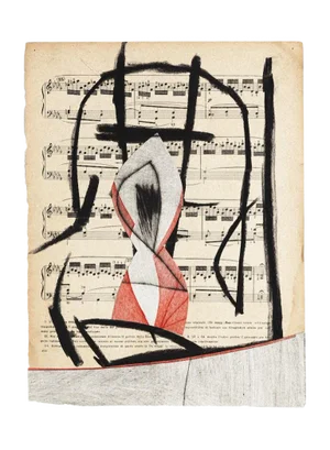 Tommaso Cascella, Musical Notes, 2009, Mixed Media