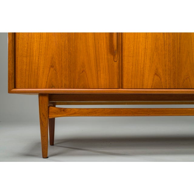 Mid-Century Teak Type Rt 200 Highboard in Teak by Heinrich Riestenpatt for RT Möbel, 1960s For Sale - Image 11 of 18