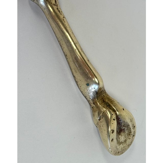 Metal Vintage Brass Hoof Motif Bottle Opener For Sale - Image 7 of 7