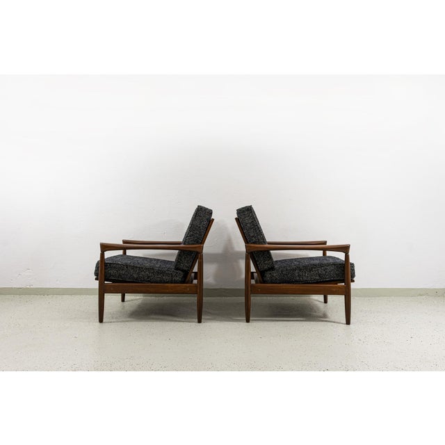 Mid-Century Modern Kolding Armchairs by Erik Wørts for Ikea, 1960s, Set of 2 For Sale - Image 6 of 18
