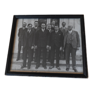 1931 White House Correspondents Reporters Photograph Newsroom Wall Art