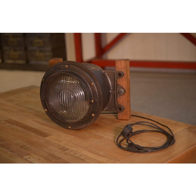 Lamp from SNCF, 1940s For Sale - Image 6 of 8