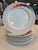 1980s Vintage Memphis Style Studio Nova Fire & Ice 10.5” Dinner Plates a Set 8 For Sale - Image 5 of 6