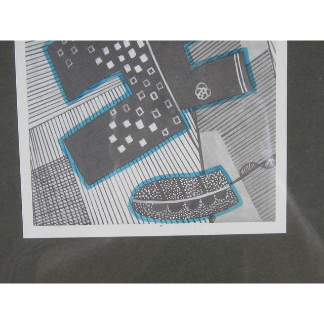 Cubism 1931 German Cubist Lithograph / Nature For Sale - Image 3 of 11