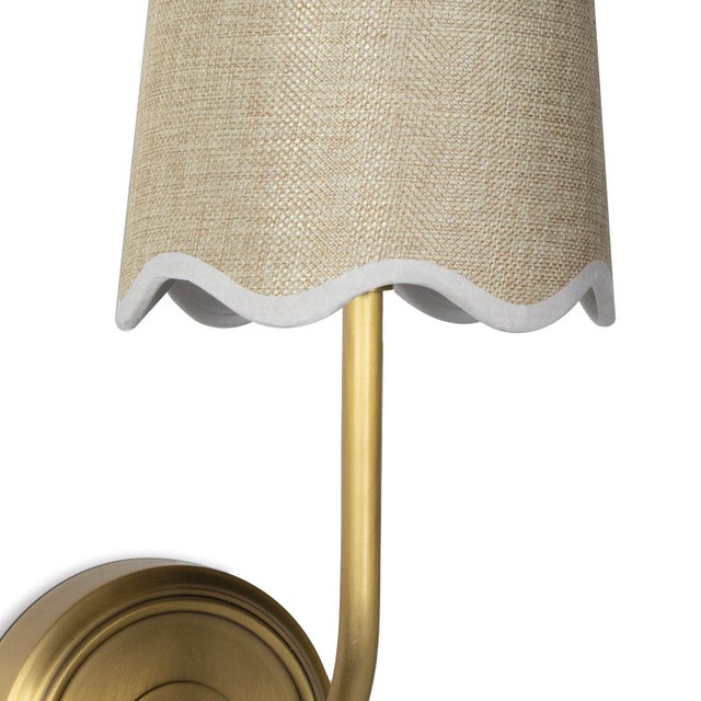 2020s Regina Andrew Ariel Sconce, Natural Brass For Sale - Image 5 of 7