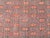 Measures: 3'11 x 7'2. Vintage Turkish Tulu Rug with Repeating Botanical Motifs in Coral on Gray Field. Keivan Woven Arts /...
