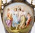 Large Antique 19th Century Porcelain Vases on Stands from Royal Vienna, Set of 2 For Sale - Image 12 of 18