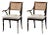 Contemporary Regency Style Painted Armchairs - Set of 2 For Sale