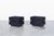 1980s Vintage Black Cerused Nightstands by Steve Chase For Sale - Image 5 of 14