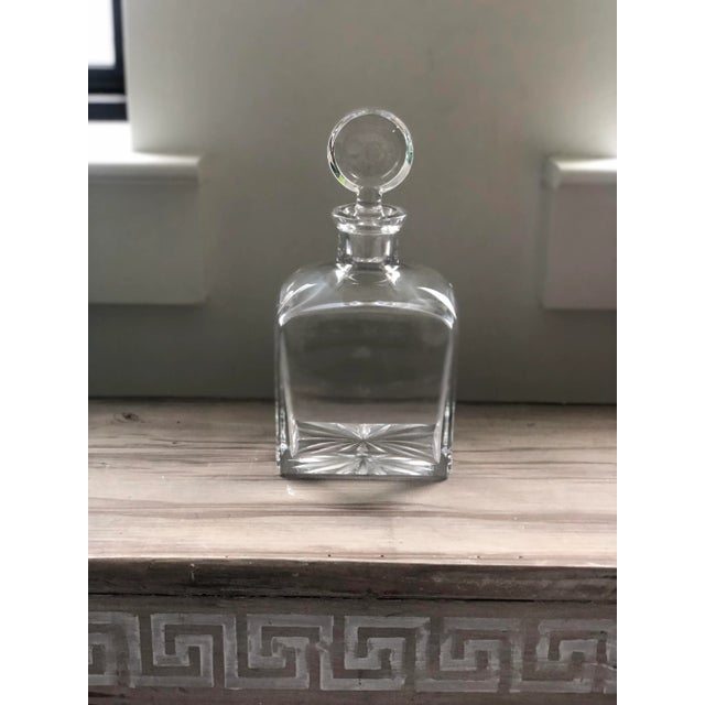 Late 20th Century Vintage Portuguese Crystal Cordial Decanter and Stopper by Atlantis For Sale - Image 5 of 7