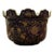 Vintage Blue and Gold Mottahedah Planter For Sale