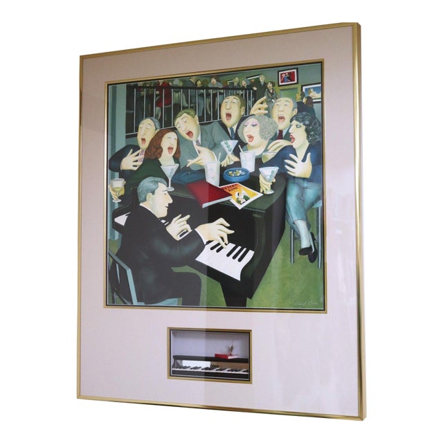 Late 20th Century “Big Olives, Little Olives” Serigraph by Beryl Cook - Framed For Sale