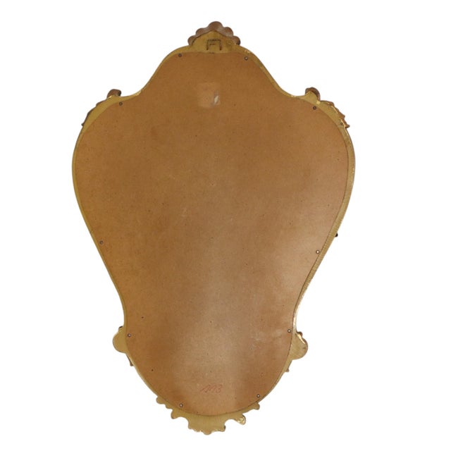 Baroque French Crested Mirror, 1950s For Sale - Image 17 of 18