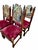 Set of Four Baroque-Style Needlepoint Chairs For Sale - Image 4 of 15