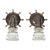 Vintage Nautically Themed Sconces - A Pair For Sale