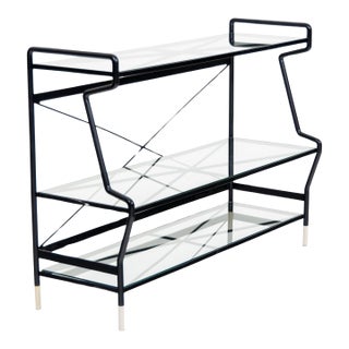Mid 20th Century Bar Shelf by Carlo Paccagnini of Ernesto Bianchi For Sale