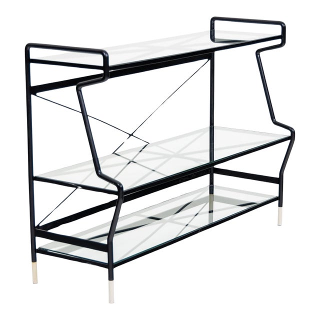 Mid 20th Century Bar Shelf by Carlo Paccagnini of Ernesto Bianchi For Sale