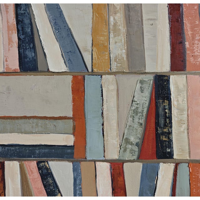 Affinités Littéraires, Contemporary Oil Painting, Framed by Sophie Dumont For Sale - Image 6 of 9