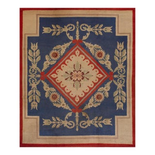 1930s French Art Deco Carpet ( 8'5" x 10'5" - 257 x 318 ) For Sale