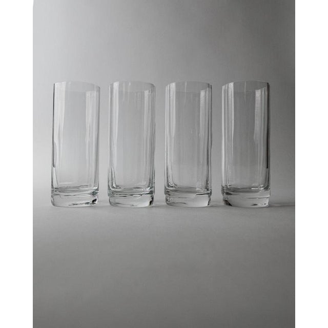 Vintage talian Murano Water Glasses, 1980s, Set of 4 For Sale - Image 11 of 12