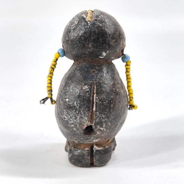 Early 20th Century Early 20th Century Tikar Clay House God 2inch Cameroon For Sale - Image 5 of 8