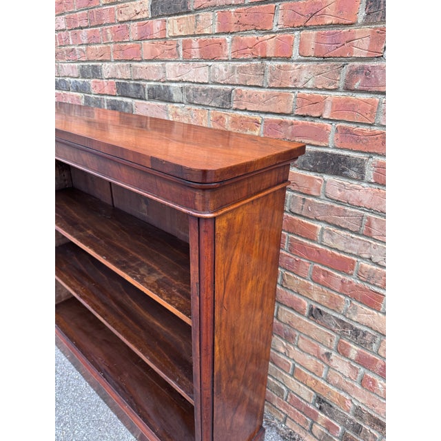 Antique English Bookshelf For Sale - Image 4 of 8