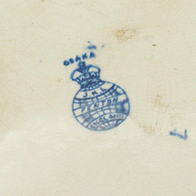 1920s Antique Decorative Serving Set, English, Ceramic, Cake Stand, Bon Bon Dish For Sale - Image 12 of 13