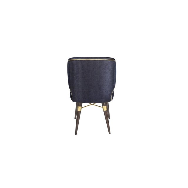 Metal Louis Dining Chairs by Ottiu, Set of 4 For Sale - Image 7 of 16
