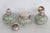 Mid 20th Century Cloisonne Enamel Sterling Lidded 3pc Vanity Set Empty Perfume Bottles Jar 5113b For Sale - Image 5 of 18