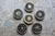 Antique Pasta Dies in Bronze and Copper, 1890s, Set of 6 For Sale - Image 13 of 13