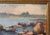 Antique Fred Cuming Realistic Seascape Coast Nautical Oil Painting Leon Chestel For Sale - Image 4 of 11