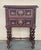 20th Century Pair of Spanish Nightstands with Two Drawers and Iron Hardware For Sale - Image 9 of 18