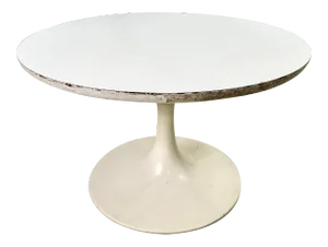 Mid-Century Tulip Side Table by Burke