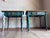 Handmade Folk Art Side Tables Nightstands David Marsh/Marsh Fun Co Handpainted Solid Ponderosa Pine Rustic Southwest Cabin Post Modern Memphis Style For Sale - Image 13 of 18