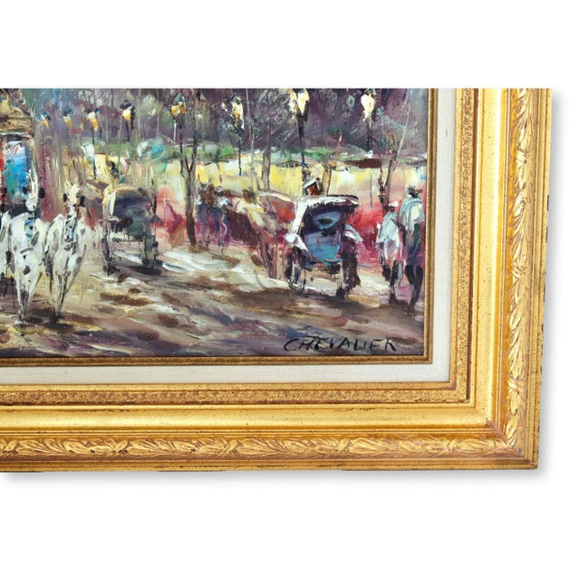 Experience the allure of Paris through the brushstrokes of Roberte Jeanne Chevalier Kapandji (1907-2000) with this...