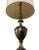 Vintage brass table lamp gold tone metal heavy urn trophy designer classic traditional mid century Gothic Hollywood...