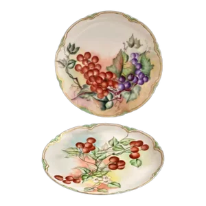 Antique Haviland Fruit Salad/Dessert Plates - Set of 2