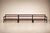 Monumental Brazilian Modern Three-Module Bench in Rosewood and Warm Camel Mohair, 1960s For Sale - Image 4 of 18