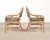 Set of Eight McGuire Organic Barley Twisted Rattan Dining Chairs For Sale - Image 9 of 18